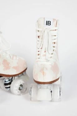 Intentionally Blank WHIP IT ROLLER SKATE Baby Pink Moo IB ROLLER SKATES