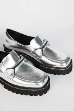 Intentionally Blank SHOES HEFT LOAFER Silver