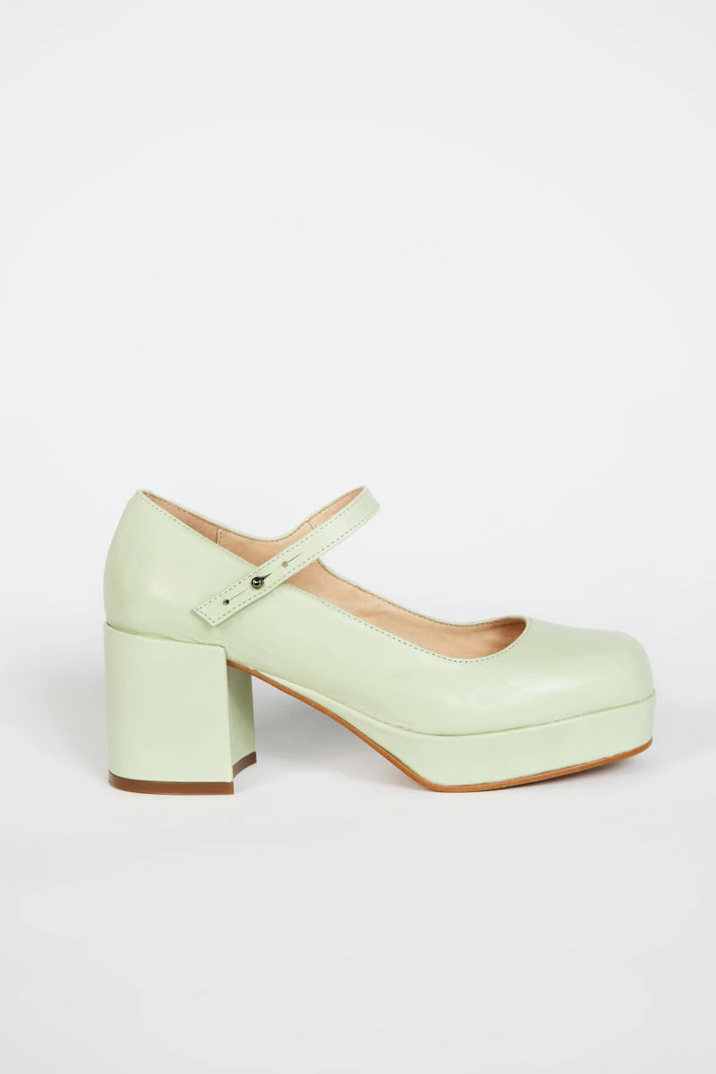 Intentionally Blank NEW ARRIVALS MIKA PLATFORM MARY JANE Green Tea 8 Intentionally Blank NEW ARRIVALS MIKA PLATFORM MARY JANE Green Tea