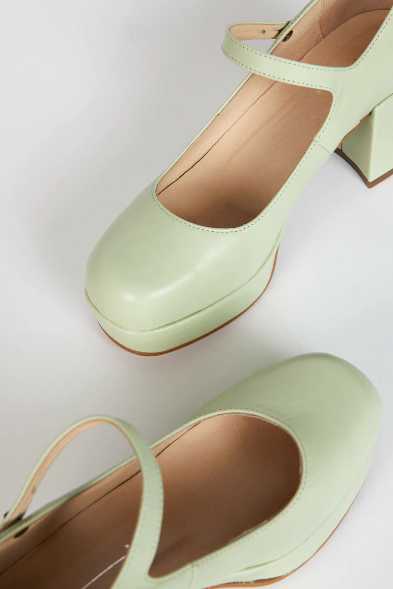 Intentionally Blank NEW ARRIVALS MIKA PLATFORM MARY JANE Green Tea 6 Intentionally Blank NEW ARRIVALS MIKA PLATFORM MARY JANE Green Tea