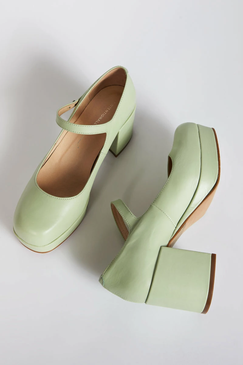 Intentionally Blank NEW ARRIVALS MIKA PLATFORM MARY JANE Green Tea 5 Intentionally Blank NEW ARRIVALS MIKA PLATFORM MARY JANE Green Tea