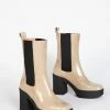 Intentionally Blank BOSSY BOOT Beige SHOES