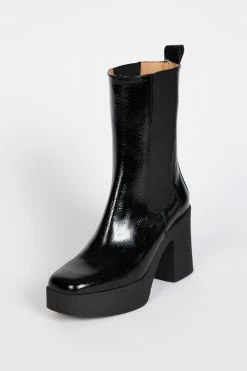 Intentionally Blank BOSSY PLATFORM BOOT Black SHOES