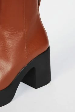 Intentionally Blank DRUE 3.0 PLATFORM BOOT Cognac