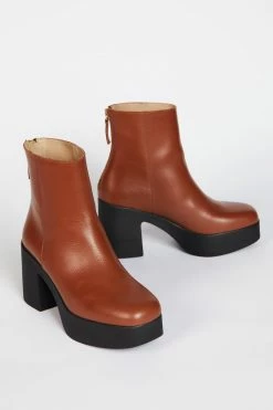 Intentionally Blank DRUE 3.0 PLATFORM BOOT Cognac