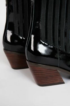 Intentionally Blank HILLARY HEELED BOOT Black SHOES 12 Intentionally Blank HILLARY HEELED BOOT Black SHOES