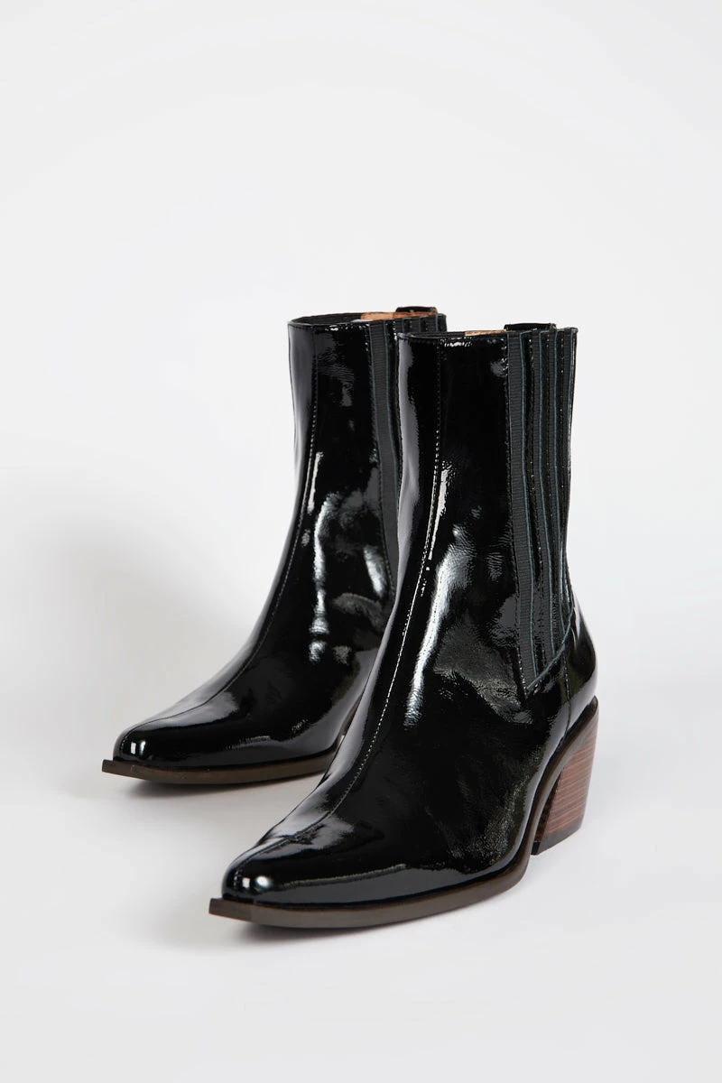 Intentionally Blank HILLARY HEELED BOOT Black SHOES 3 Intentionally Blank HILLARY HEELED BOOT Black SHOES