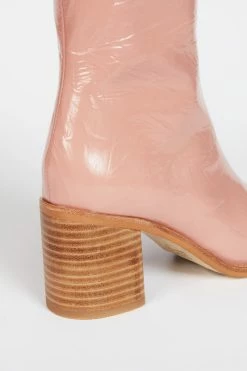 Intentionally Blank SHOES CONTOUR HEELED BOOT Rose