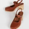 Intentionally Blank OFFICE CLOG Cognac SHOES