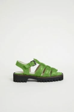 Intentionally Blank HADDIE FISHERMAN SANDAL Apple Green SHOES 13 Intentionally Blank HADDIE FISHERMAN SANDAL Apple Green SHOES