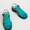 Intentionally Blank HADDIE FISHERMAN SANDAL Aqua SHOES 1 Intentionally Blank HADDIE FISHERMAN SANDAL Aqua SHOES