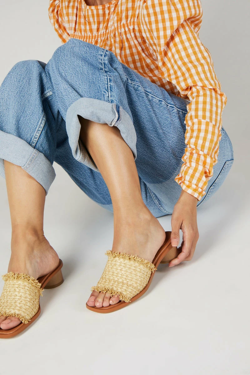 Intentionally Blank NEW SHOES INLAND HEELED SANDAL Natural 4 Intentionally Blank NEW SHOES INLAND HEELED SANDAL Natural