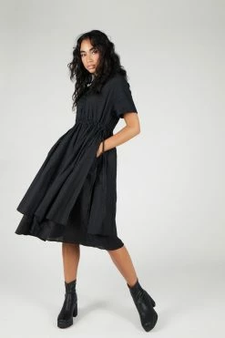Intentionally Blank DRESSES EVE Dress Black