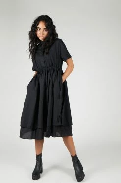 Intentionally Blank DRESSES EVE Dress Black