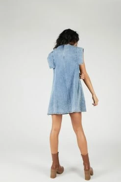 Intentionally Blank VERONA Dress Denim DRESSES