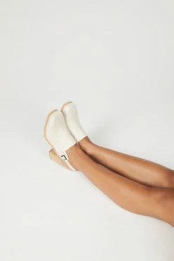 Intentionally Blank HONCHO MULE Cream SHOES