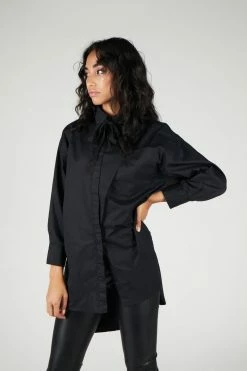 Intentionally Blank SPEAKS Blouse Black