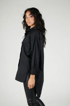 Intentionally Blank SPEAKS Blouse Black