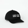 Intentionally Blank IT'S HUMAN NATURE Dad Cap Black/White