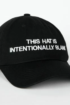 INTENTIONALLY BLANK Dad Cap Black/White ACCESSORIES