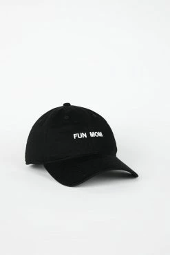Intentionally Blank FUN MOM Dad Cap Black/White ACCESSORIES