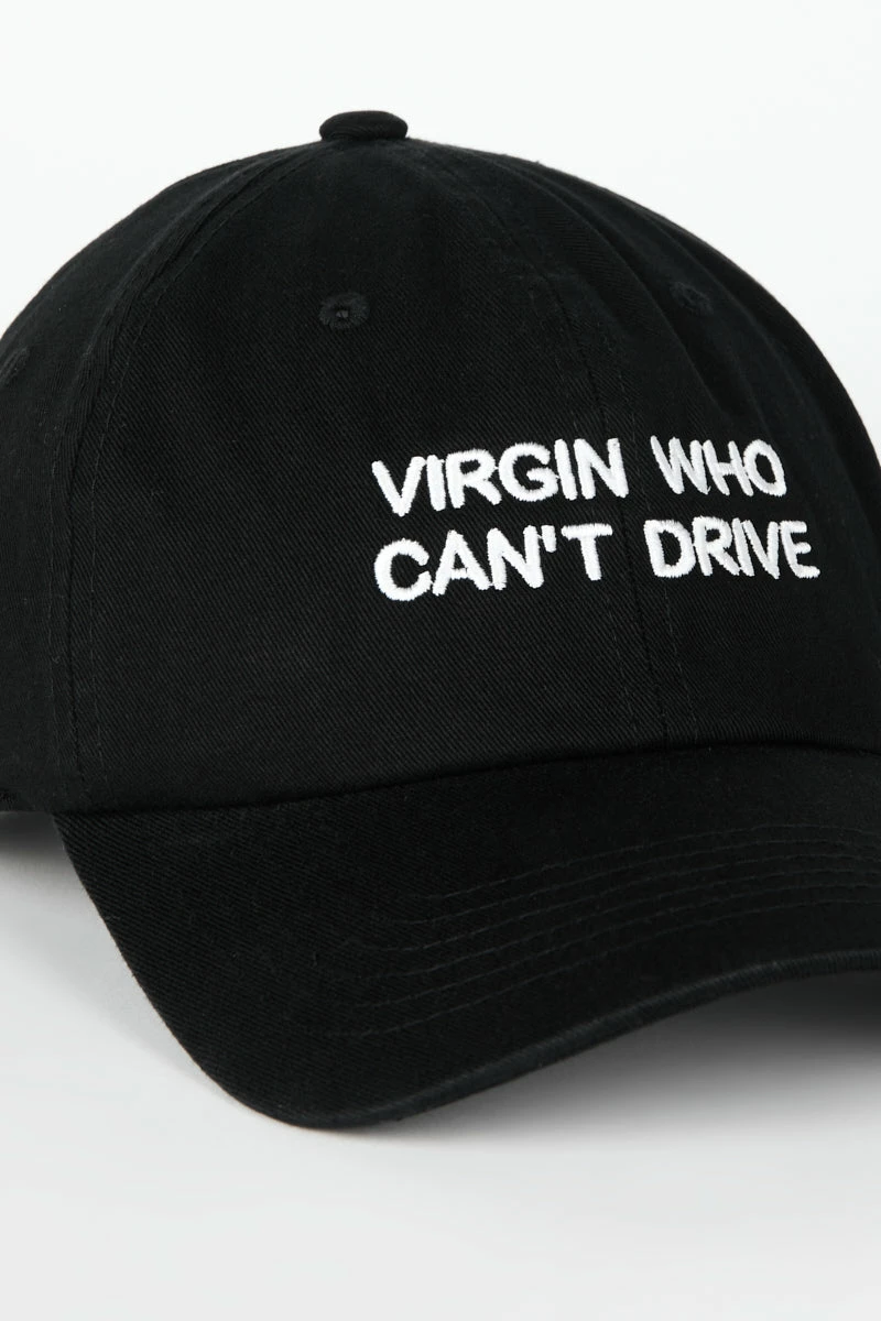 Intentionally Blank ACCESSORIES SO HARSH CHER Dad Cap Black/White 4 Intentionally Blank ACCESSORIES SO HARSH CHER Dad Cap Black/White