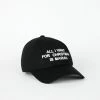 Intentionally Blank MIMI XMAS Dad Cap Black/White ACCESSORIES