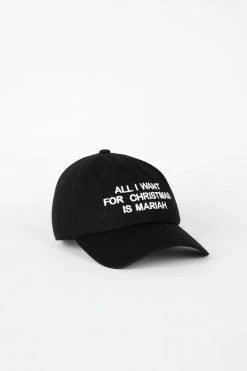 Intentionally Blank MIMI XMAS Dad Cap Black/White ACCESSORIES