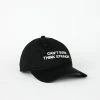 Intentionally Blank CAN'T EVEN THINK STRAIGHT Dad Cap Black/White ACCESSORIES
