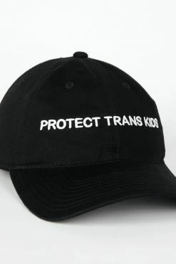 Intentionally Blank PROTECT TRANS KIDS Dad Cap Black/White 8 Intentionally Blank PROTECT TRANS KIDS Dad Cap Black/White