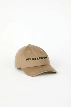 Intentionally Blank ACCESSORIES PER MY LAST Dad Cap Khaki/Black