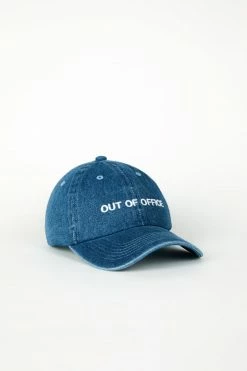 Intentionally Blank TRIPLE O Dad Cap Denim/White ACCESSORIES