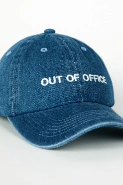 Intentionally Blank TRIPLE O Dad Cap Denim/White ACCESSORIES