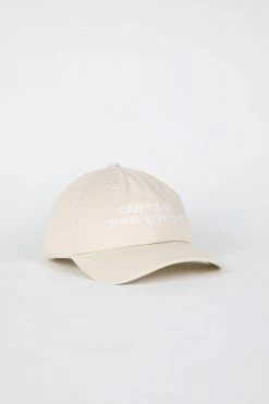 Intentionally Blank Outlet Store 20 Intentionally Blank CAN'T EVEN THINK STRAIGHT Dad Cap Sand/White ACCESSORIES