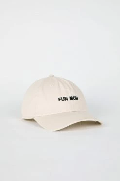 Intentionally Blank FUN MOM Dad Cap Sand/Black ACCESSORIES