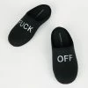 Intentionally Blank ANTI-SOCIAL SLIPPER BLACK ACCESSORIES
