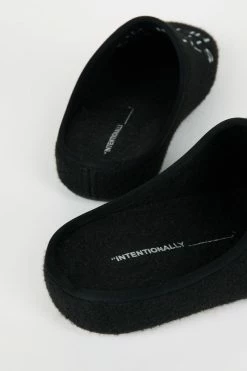 Intentionally Blank MEN'S STRIPPER SLIPPER BLACK ACCESSORIES