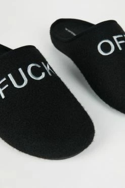 Intentionally Blank MEN'S ANTI-SOCIAL SLIPPER BLACK ACCESSORIES 9 Intentionally Blank MEN'S ANTI-SOCIAL SLIPPER BLACK ACCESSORIES