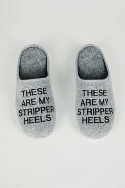 Intentionally Blank STRIPPER SLIPPER CHARCOAL ACCESSORIES