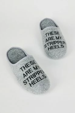 Intentionally Blank STRIPPER SLIPPER CHARCOAL ACCESSORIES