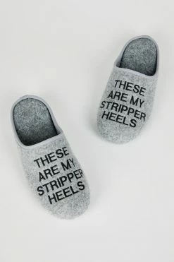 Intentionally Blank STRIPPER SLIPPER CHARCOAL ACCESSORIES