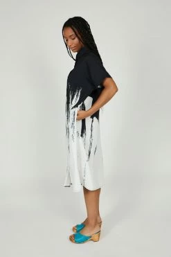 Intentionally Blank BAXIX SHIRT DRESS Black