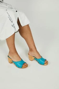 Intentionally Blank NEW ARRIVALS BEATRICE CLOG Turquoise