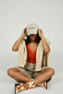 Intentionally Blank TRIPLE O Dad Cap Sand/Black ACCESSORIES