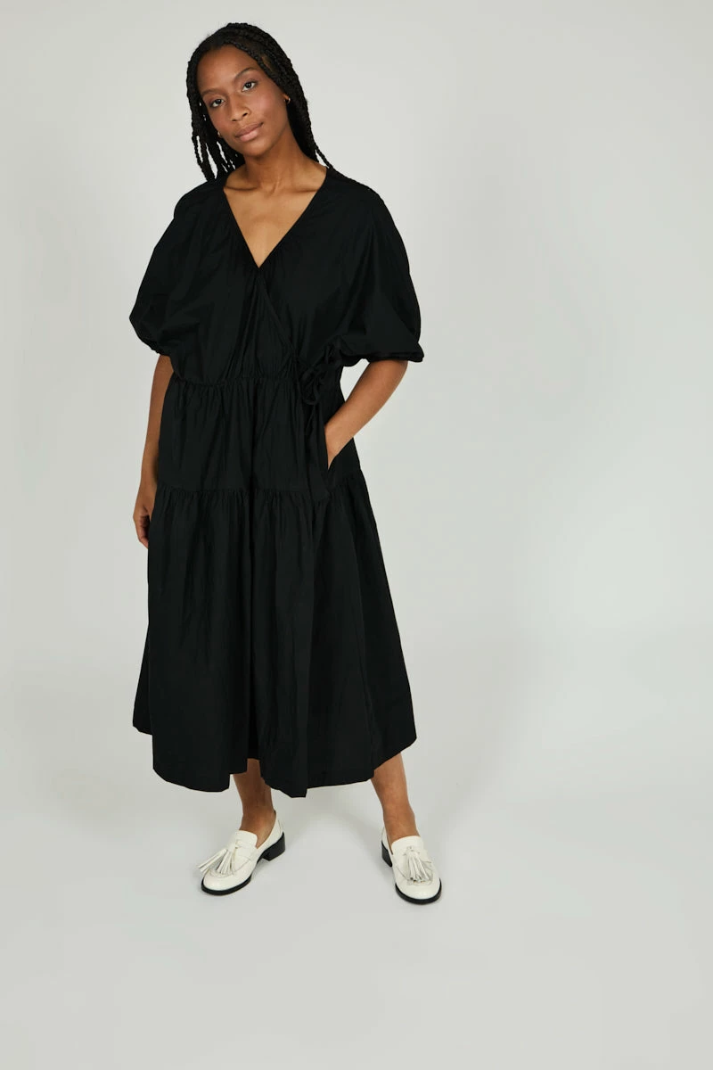 Intentionally Blank CEDRIC WRAP DRESS Black NEW ARRIVALS 3 Intentionally Blank CEDRIC WRAP DRESS Black NEW ARRIVALS