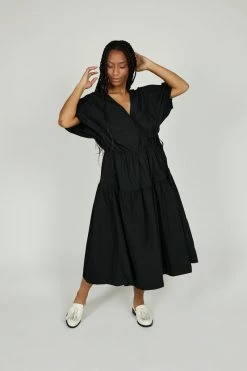 Intentionally Blank CEDRIC WRAP DRESS Black NEW ARRIVALS 11 Intentionally Blank CEDRIC WRAP DRESS Black NEW ARRIVALS