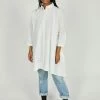 Intentionally Blank CLARA SHIRT DRESS White NEW ARRIVALS