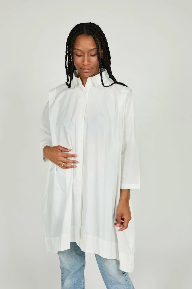 Intentionally Blank CLARA SHIRT DRESS White NEW ARRIVALS 4 Intentionally Blank CLARA SHIRT DRESS White NEW ARRIVALS