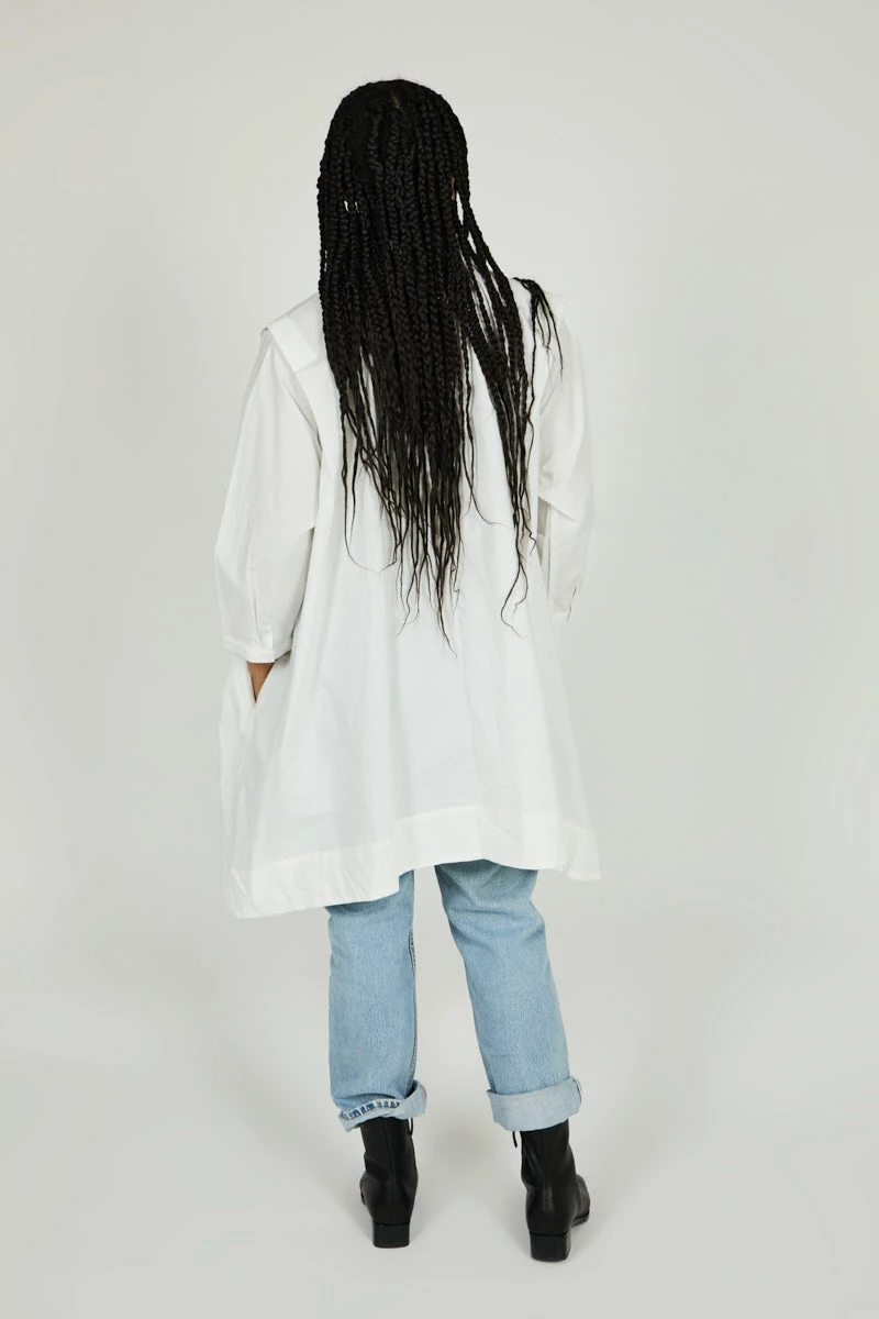 Intentionally Blank CLARA SHIRT DRESS White NEW ARRIVALS 6 Intentionally Blank CLARA SHIRT DRESS White NEW ARRIVALS