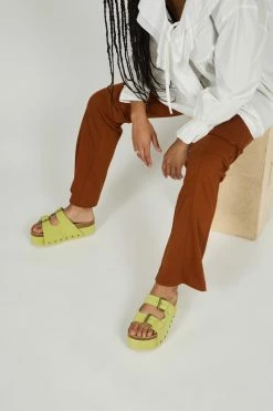 Intentionally Blank NEW ARRIVALS COOPER-2 PLATFORM SANDAL Pistachio